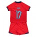 England Bukayo Saka #17 Replika Babykläder Borta matchkläder barn VM 2022 Korta ärmar (+ Korta byxor)